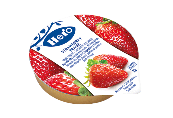 Hero strawberry Alu portion