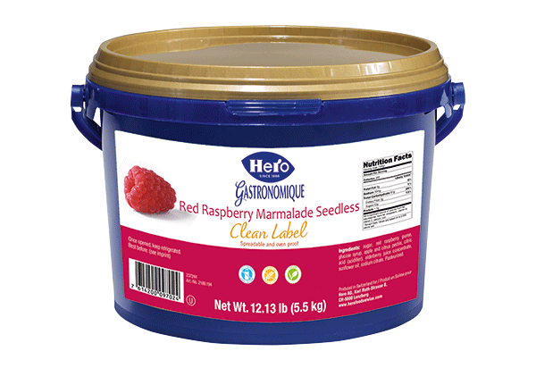 CleanLabel Raspberry baking jam