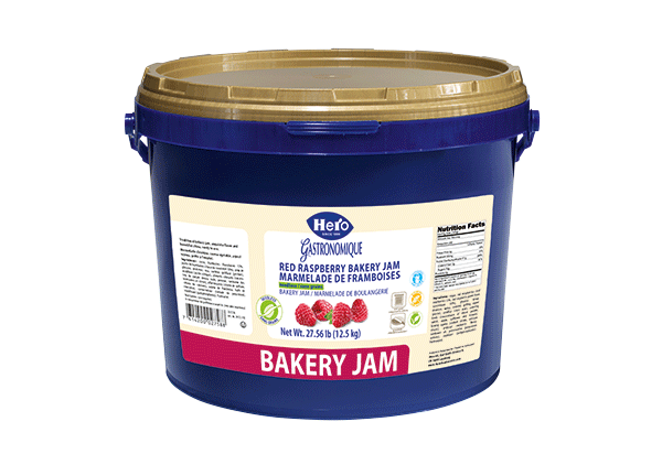 Raspberry baking jam with seeds